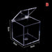 Elegant Acrylic Jewelry Storage Cube for Personalized Celebrations