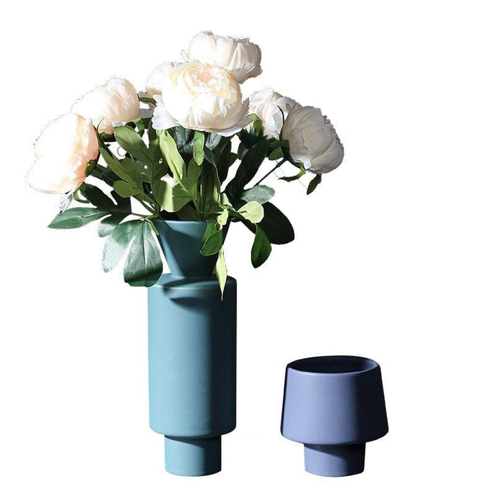 Sophisticated Ceramic Countertop Vases - Elevate Your Home Decor with Elegance