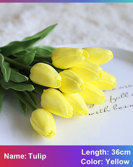 Chic Silk Dandelion Floral DIY Home Decoration Set - Elegant and Versatile