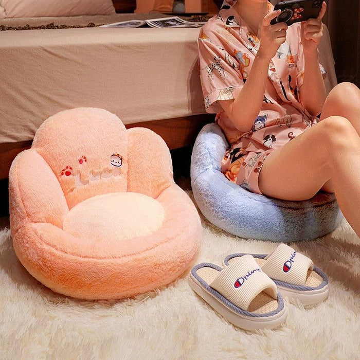 Cozy Japanese Fluffy Bunny Bedroom Pillow