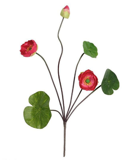 Elegant Silk Lotus Blooms - Timeless Artificial Floral Decor