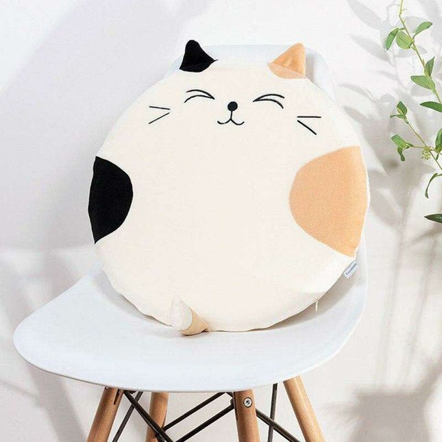 Feline Fantasy Memory Foam Seat Cushion - Charming Comfort for Every Space