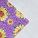 Sunflower Sparkle Synthetic Leather - Crafters' Delight