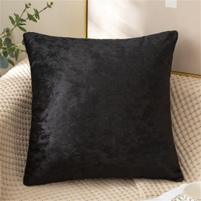 Opulent Velvet Pillow Cover Set - Luxurious Sizes for Home, Car, and Office