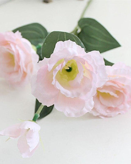 Nordic Floral Serenity: Eustoma and Platycodon Grandiflorum Silk Bouquet