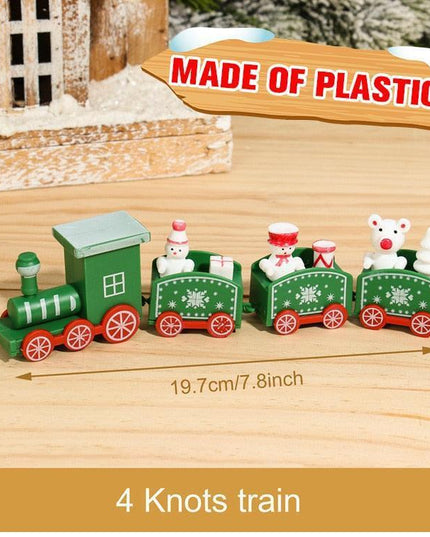 Charming Holiday Train Ornament - Joyous Decor for Christmas Celebrations