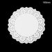 Chic White Lace Paper Doilies Collection - Premium Decorative Essentials for Celebrations