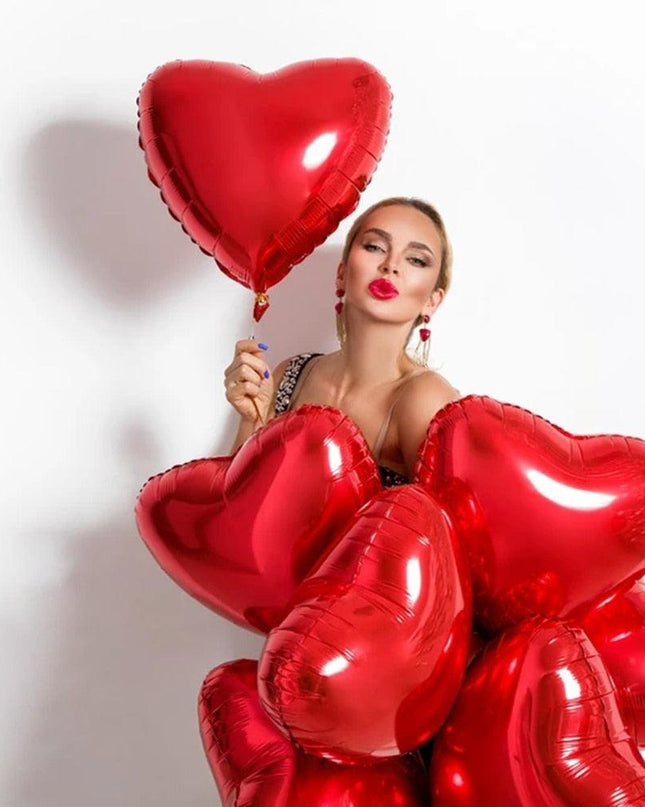 Heartfelt Romance Foil Balloon Set - Celebrate Your Special Moments
