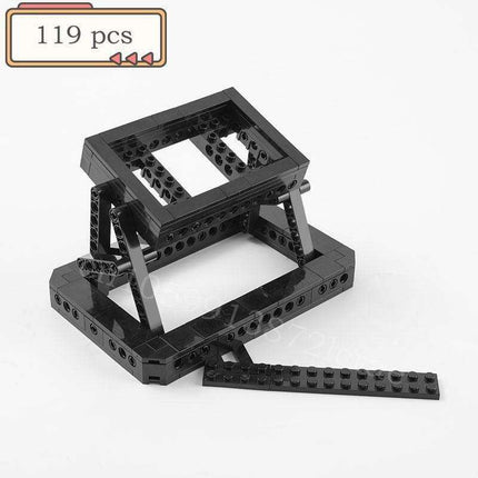 Delorean Time Machine Building Blocks Adventure Kit - 119-Piece Set