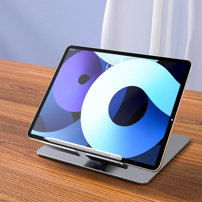 360° Rotating Aluminum Alloy Tablet and Phone Stand with Adjustable Viewing Angles