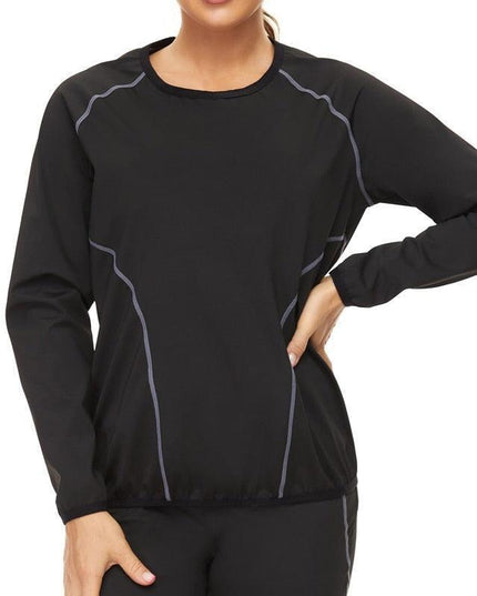 Women’s Sculpting Sauna Compression Workout Top