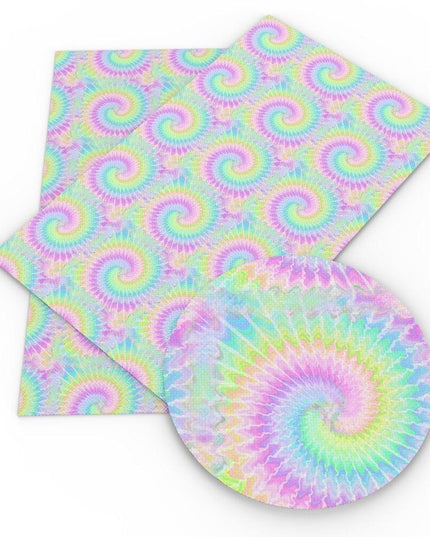 Whimsical Cake Candy Faux Leather Crafting Kit for DIY Accessories and Bags