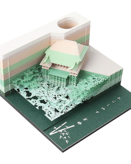 Illuminated Fantasy Castle 3D Memo Pad - Unlock Your Imagination