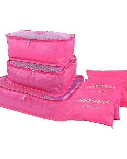Travel Smart: Versatile 8/6/1-Piece Organizer Set for Effortless Packing