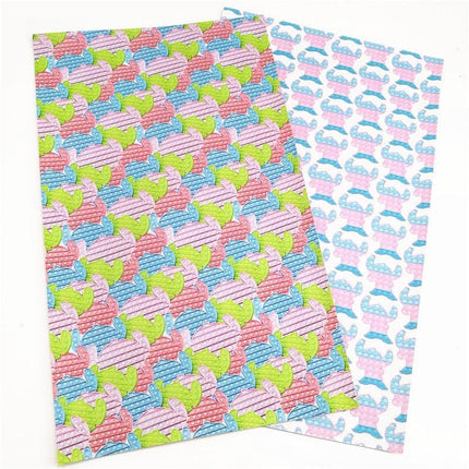 Lilo and Stitch Cartoon Vinyl Faux Leather Crafting Sheet: Ignite Your Imagination