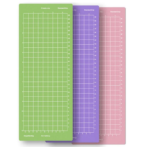Crafting Essentials: Professional Cutting Mat Set - Compatible with Cricut & Silhouette Machines, Pack of 3