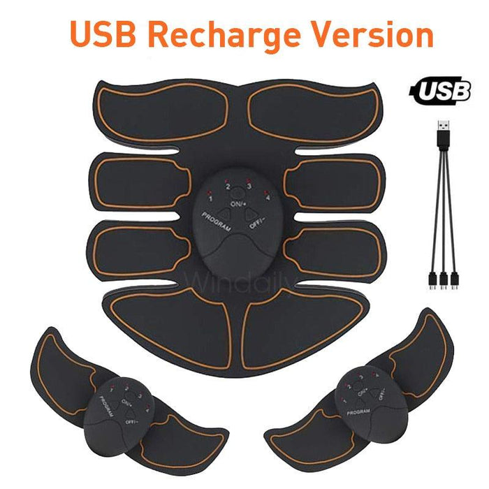 Ultimate Wireless EMS Abdominal & Hip Trainer for Muscle Enhancement