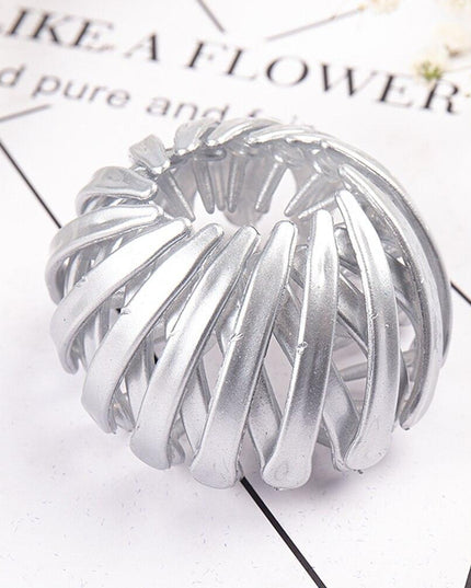 Chic Crystal Nest Hair Claw for Effortless Style