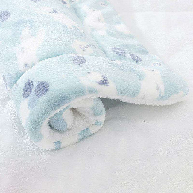 Plush Flannel Pet Bed for Ultimate Comfort for Dogs and Cats
