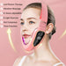 Vibrant V-Face Sculpting Device with LED Light Therapy and Dynamic Massage Technology