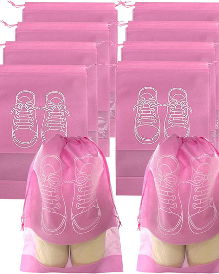 Premium Waterproof Shoe Storage Bags - Available in 5 or 10 Count Sets