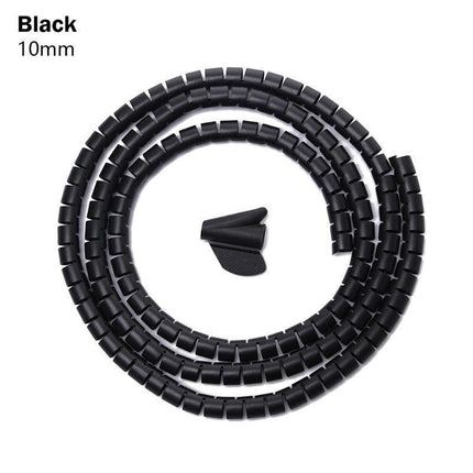 Cable Management Spiral Organizer for a Tidy Workspace