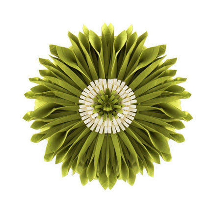 Pink and White Floral Velvet Tufted Throw Pillow Set with Fringe Trimming