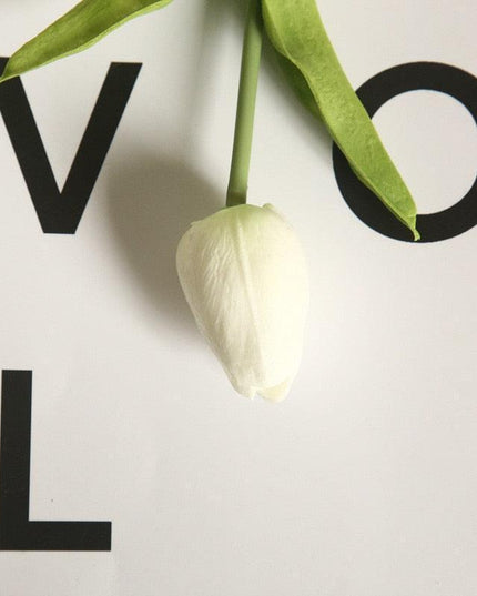 Lifelike 31-Piece Artificial Tulip Arrangement - Colorful Floral Centerpiece