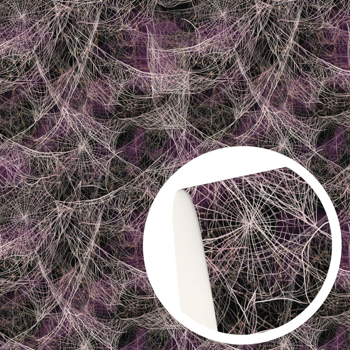 Hauntingly Stylish Lychee Pattern Waterproof Faux Leather Craft Sheets for Halloween Projects