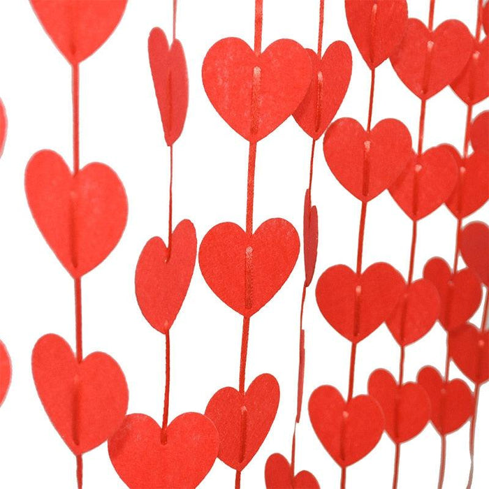 Enchanting Heart-Shaped Garland Collection - 400 Premium Quality Pieces