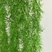 Green Oasis Artificial Water Plant Wall Hanging - Lifelike Eco-Friendly Decor for a Maintenance-Free Green Oasis