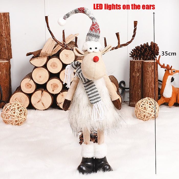 Enchanting Festive Doll Ornament Set for Magical Holiday Decor