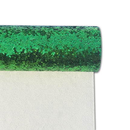 Glistening Gold, Ruby, and Onyx Faux Leather Crafting Roll - Unleash Your Imagination