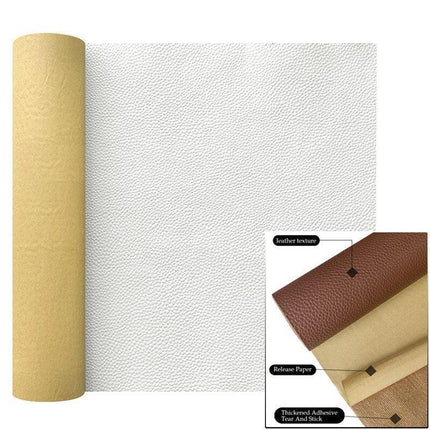 Marble Effect Self-Adhesive Faux Leather Crafting Sheets - Must-Have for Creative Transformations