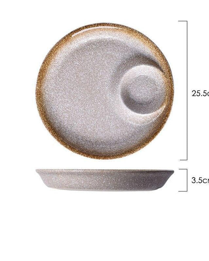 Japanese Elegance: Premium Plate Set for Dining Excellence