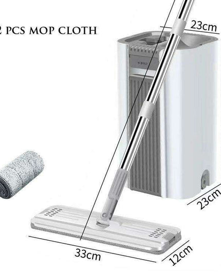 Revolutionary Self-Wringing Microfiber Mop Set - Your Ultimate Cleaning Companion