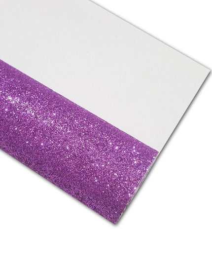 Lustrous Black and Gold Glitter Faux Leather Craft Sheet for Exceptional DIY Projects