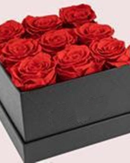 Eternal Romance Rose - Heart-Shaped Forever Floral Display