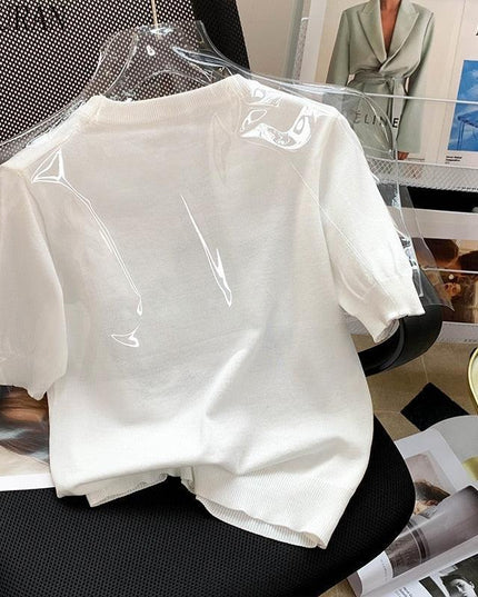 Chic Elegance Petite Knit Sweater | Timeless Style & Exceptional Craftsmanship