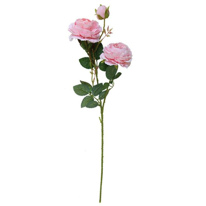 Chic 61CM Faux Peony Stem - Effortless and Timeless Floral Accent for Any Space