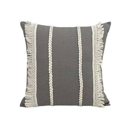 Chic Bohemian Tassel Pillow Sham Collection