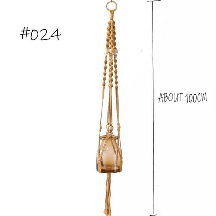 Artisan Macrame Plant Hanger for Chic Home Aesthetics