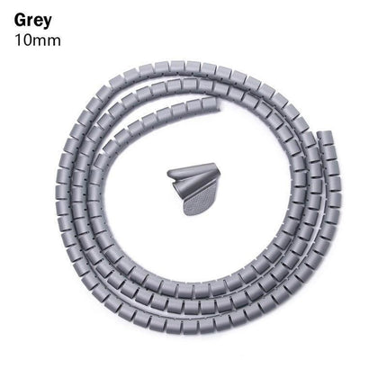 Cable Management Spiral Organizer for a Tidy Workspace