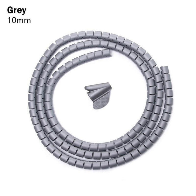 Cable Management Spiral Organizer for a Tidy Workspace