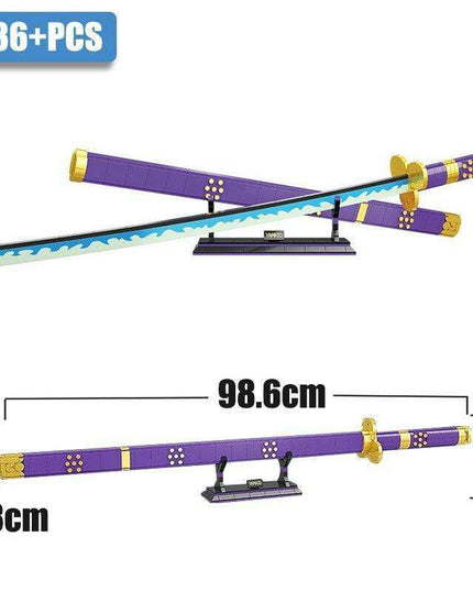 Ninja Warrior Samurai Sword Crafting Kit - Create Your Own Authentic Weapon for All Ages