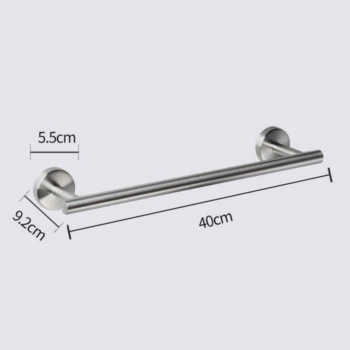 Elevate Your Bathroom with the Stylish Stainless Steel Organization Set