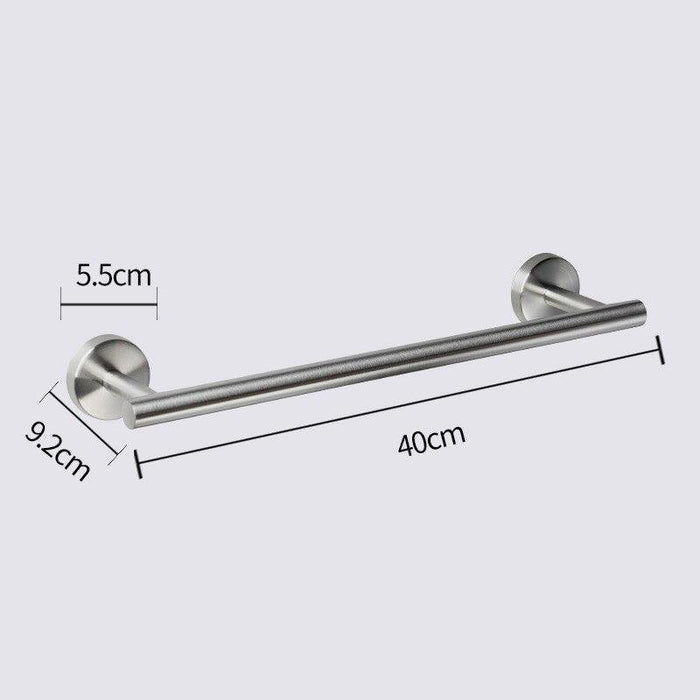 Stylish Stainless Steel Bathroom Accessory Set for Modern Bathrooms