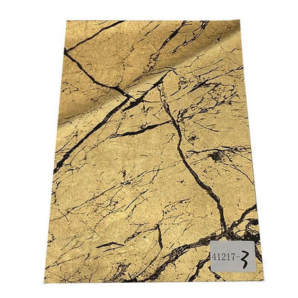 Marble Effect Self-Adhesive Faux Leather Crafting Sheets - Must-Have for Creative Transformations