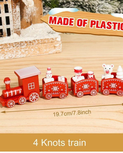 Charming Holiday Train Ornament - Joyous Decor for Christmas Celebrations