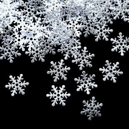 Winter Wonderland Snowflake Celebration Set: Enchanting Festive Decor